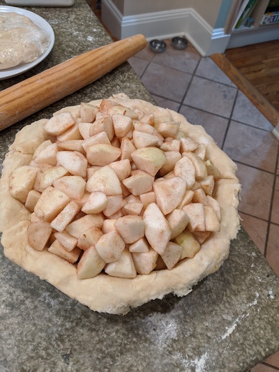 Apple Pie with filling