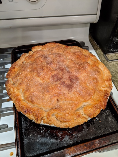 Apple Pie with filling