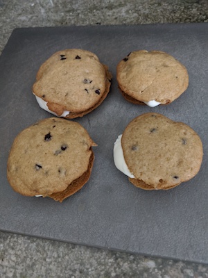 Chocolate Chip Ice Cream Sandwiches