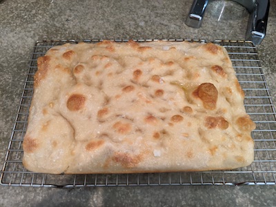 Sourdough focaccia