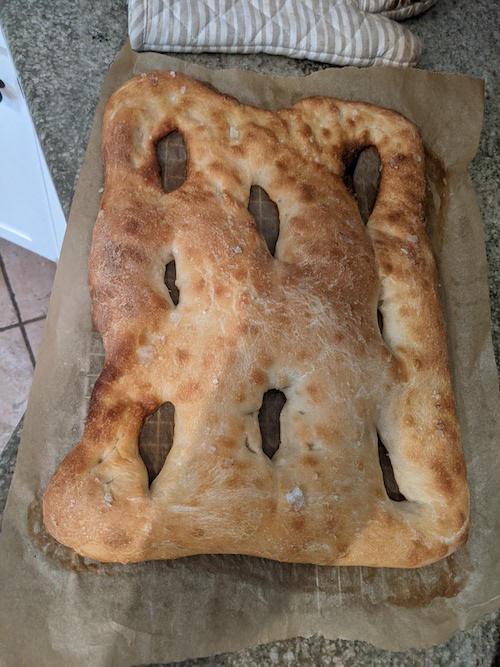 Sourdough Fougasse