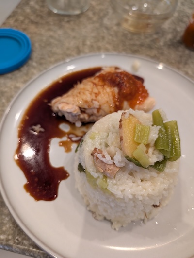 Hainanese Chicken Rice