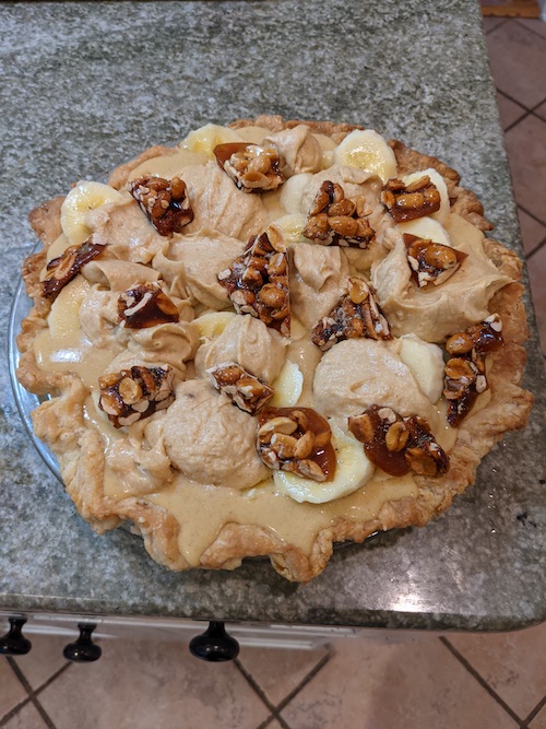 Peanut Butter Banana Cream Pie