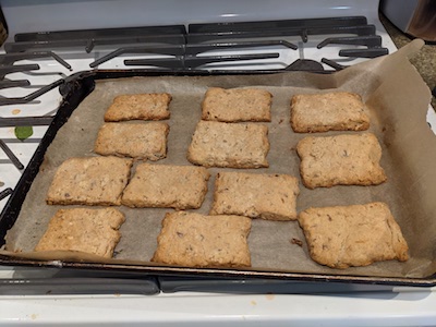 Pecan Date Shortbread Cookies