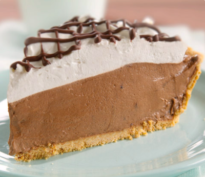 Snow Capped Chocolate Pie