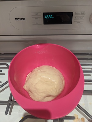 dough unrisen