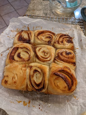 Sourdough Cardamom Rolls