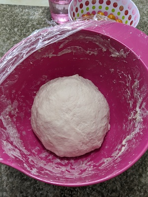 knead  into ball