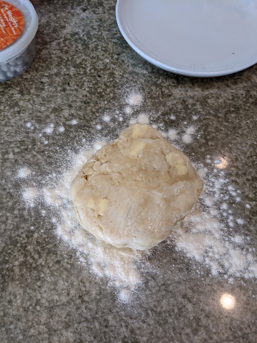 the pie dough