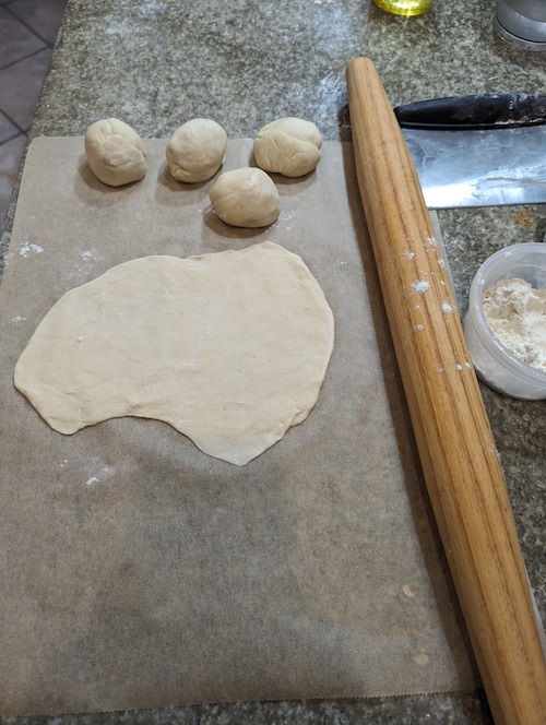 Rolling tortillas